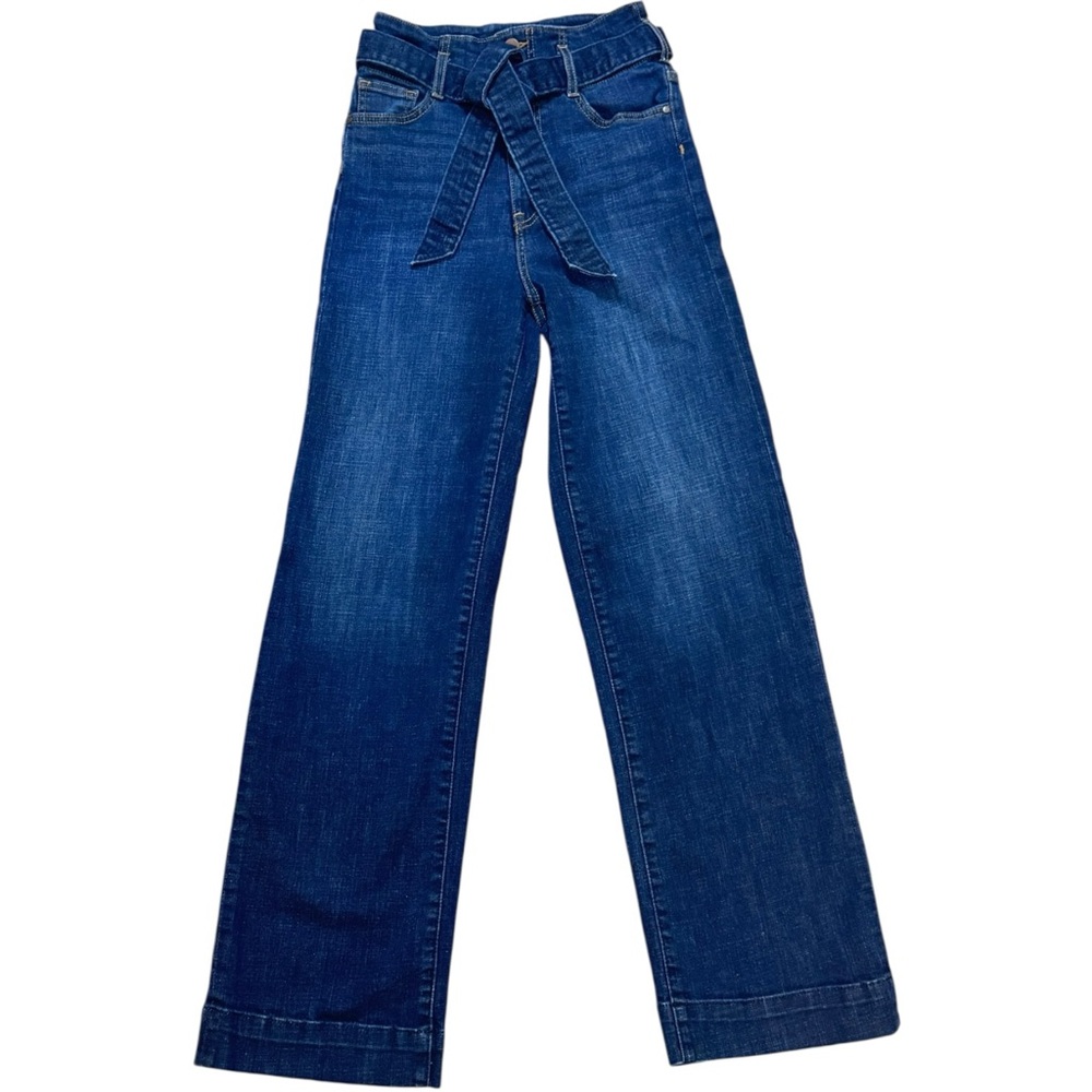 🧵 SANCTUARY DENIM ~ NON-CONFORMIST BELTED TROUSER JEANS – Riverstone – Size 25